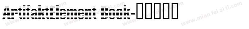 ArtifaktElement Book字体转换